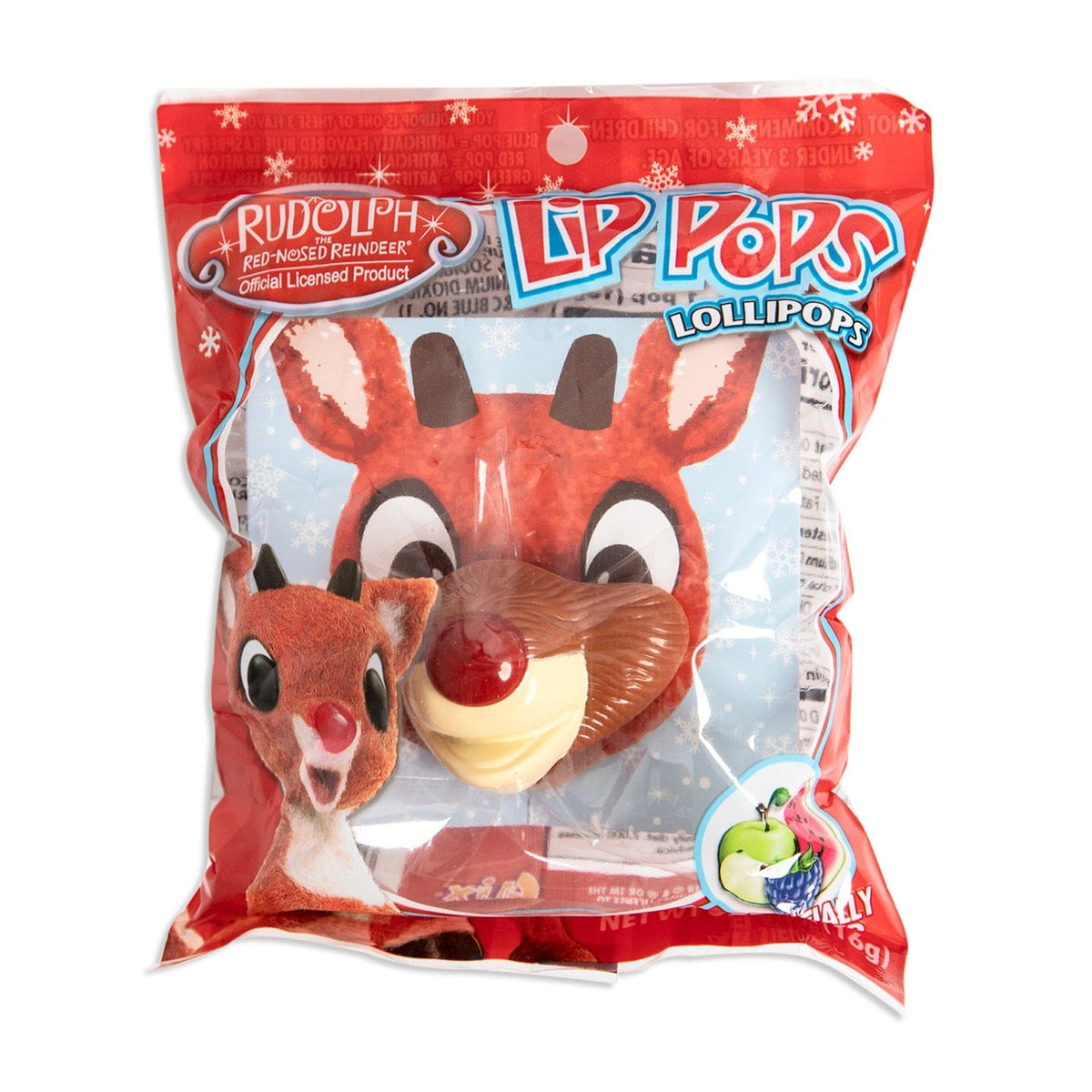Lolli &amp; Pops Novelty Rudolph and Bumble Lip Pops®