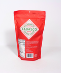 Red Tabasco pepper sauce packaging on a white background